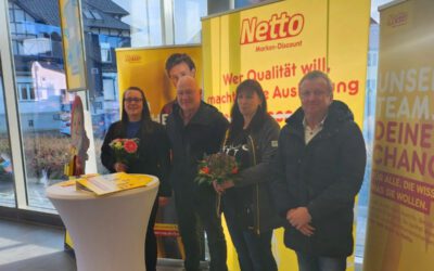 Wiedereröffnung des Netto-Marktes in Kranichfeld